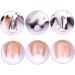 Nail MoldNail Manicure Edge Trimmer Nail Art Trimmer Template French Manicure Accessories Kit Silver - Buy Online on GoSupps.com