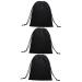 SOIMISS 3pcs M Hair Blower Lint Drawstring Storage Bag Hair Dryer Case Hair Dryer Pouch Jewelry Packing Bag