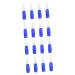 FRCOLOR 16 Pcs Round Shoulder with Nose Bottle Nasal Sprayer Glass Spray Bottle Nasal Atomizers Plastic Storage Containers for Clothes Sprayer for Perfume Travel Liquid Container 12.8X3CMx2pcs Bluex2pcs