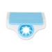 Eyedrop Applicator Convenient Avoid Waste Easy Clean Reusable Eyedrop Guide Aid with Card Slot for Home for Any Eye Drop Bottles