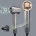 High Speed Nano-Plasma Hair Dryer 1500W - Compact Low Noise 110 000 RPM Motor - Portable Blow Dryer with 3 Temps & Speeds - Perfect for Home Salon & Gifts - Silver - Buy Online on GoSupps.com