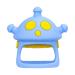 Tooths in the middle of the middle of babies child's play toys 0-6 months baby teether in the middle of glove teeth toys for babies teeth pain baby shower gifts wet aid toy toys blue