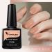 VENALISA 3 in 1 Rubber Base Gel Nail Polish Set - 6 Colors Nude Pink Milky White & Sheer Pink | Strengthener for Beautiful Nails - Buy Online on GoSupps.com