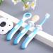 LIXBD Tongue Cleaner for Children - Blue | Effective Oral Hygiene & Fresh Breath - Buy Online on GoSupps.com