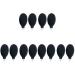 Solustrie 12 pc. Electronic cleaning Small cleaner blows silicone air blower camera cleaning air filter for cup design lens cleaning blower blow a balloon system 8.8*4cm black