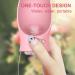 Sayapeiy Portable 350ml Dog Water Bottle - Antibacterial Travel Dispenser for On-the-Go Hydration - Perfect for Outdoor Adventures - Pink - Buy Online on GoSupps.com