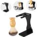 Doitool 5-Piece Shaving Set - Premium Razor Brush Stand & Holder for Men - Black Acrylic & Wood - Perfect Gift for Grooming - Buy Online on GoSupps.com