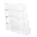 FOMIYES 1pc Box Eye Shadow Storage Box Makeup Storage Drawers Acrylic Compact Holder Storage Rack Make up