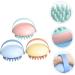 Beaupretty 6-Pack Massage & Hair Washing Comb | Scalp Care Brush for At-Home Hair Cleaning & Anti-Hair Loss Shampoo Device - Buy Online on GoSupps.com