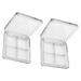 2PCS Empty Eyeshadow Dishes DIY Eyeshadow Palettes Eyeshadow Subpackaging Boxes for Women Girls Ladies