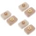Solustrie 6 sentences Colored contact lens container container for cosmetic lens containers for contact lenses contacts case travel small pp make-up lenses different colors x 3 pieces 6.20x4.20x2.20cmx3pcs