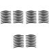 Ipetboom 240 Pairs Eye Make-up Stickers Eyeline Tape Double Eyelid Tape Adhesive Tape Water Proof Smoky