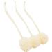 Long Handled Loofah Back Scrubber Exfoliating Body Sponge for Shower Bath (18 in, 3 Pack) - Buy Online on GoSupps.com