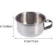 FARUTA Men's Stainless Steel Shaving Soap Bowl & Mug Premium Shaving Cup with Handle for Ultimate Grooming - Buy Online on GoSupps.com