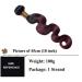 SEGO Brazilian Human Hair Bundles | 100% Unprocessed Body Wave Weave Extensions | Virgin Natural Black/Weinrot - 20 1 Bundle - Buy Online on GoSupps.com