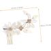 MAGICLULU Flower Comb Bridal Hair Accessory Wedding Hair Comb Combs Tiara Wedding Hair Accessories Wedding Bridal Hair Comb Crystal Hair Comb Crystal Bridal Hair Comb The Flowers Headgear - Buy Online on GoSupps.com
