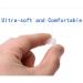 Silicone Slip-On Nose Pads Covers for Glasses - Anti-Slip Eyewear Protection in Frosted White - Buy Online on GoSupps.com