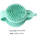 Collbath Double-Sided Shampoo Brush - Silicone Scalp Massager & Hair Wash Accessories | International Shipping Available - Buy Online on GoSupps.com