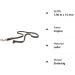 Buy Copcopet Cognac Dog Leash - Premium Cowhide Soft Tow Lines & Chromic Carabiner - Braided Leather Dog Accessories - Made in Germany (1.50m x 15mm) - Buy Online on GoSupps.com