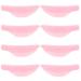 minkissy Eyelash Lift Pads 4 Pairs Silicone Eyelash Pads Lash Perm Pallet Reusabl Eyelash Lash Perm Tools Multifunction Lash Lifting Tool for All Eye Shapes
