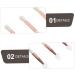 BIUDECO 3pcs Eye Shadow Brush Makeup Gadgets Handheld Eyeshadow Applicator Makeup Eyeshadow Wooden Handle - Buy Online on GoSupps.com