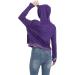 Large Pet Pouch Hoodie - Purple Unisex Carrier Sweatshirt for Cats and Dogs - Buy Online on GoSupps.com