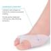 Bunion Corrector for Women - Toe Splint & Separator for Bunion Pain Relief - Silicone Hallux Valgus Corrector & Toe Spacer - Universal Size - Buy Online on GoSupps.com