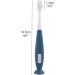 Zumaha Compact Toothbrush 2-Pack for Toddlers - Soft Bristles Suction Cup Ergonomic Design for Ages 1-5 - Buy Online on GoSupps.com