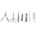 Fyearfly Travel Manicure Set Stainless Steel Manicure Set 7-Piece Nail Clipper Set High Hardness and ness for Nail Salons and Makeup Studios - Buy Online on GoSupps.com