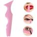 FOMIYES 2pcs Silicone Beauty Ruler Stamp Eyeliner Eye Makeup Girl Stickers Silicone Eyeliner Pads Eyeliner Stamp Mascara Lash Guard Silicone Eyeliner Girl Makeup Tools Pink 15X4.15CMx2pcs Pinkx2pcs - Buy Online on GoSupps.com