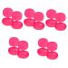 Gleavi silicone cover 10 pieces storage box silicone cup holder pacifier container silicone container period cup period disc case cup holder menstrual cups rosax5st 1 piece (1 Pack)