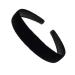 Topkids Accessories Velvet Alice Headband Hairband Hair Band Head Band Women Girls 90s 80s 70s 60s Wedding Hen Party Bridal Festival Adult Wonderland Thick Wide (2.5cm Black)