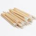 FOMIYES 50Pcs Disposable Wooden Lip & Eyeshadow Brushes | Portable Lip Makeup Applicators for Professional Use - Buy Online on GoSupps.com
