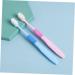 Healeved 6 PCS Toothbrush Clean Brush Set for Ladies - Eco-Friendly PP Design | Perfect for Travel & Daily Use - Buy Online on GoSupps.com