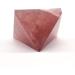 Natural Crystal Rough 40mm Natural Strawberry Crystals Quartz Stone Pyramid 1pc PEIQIYIN - Buy Online on GoSupps.com