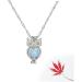 FOYTOKI Necklaces Owl Head Pendant Hollow Pendant Owl Necklace Jewelry Accessories Multicolor - Buy Online on GoSupps.com