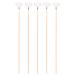 AOVNA 5 Pieces Goose Feather Ear Pick Ear Wax Cleaning Stick Ear Clean Tool Ear Cleaner (Small)