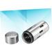 Zerodeko 1pc Heart Shaped Bowl Handle Replacement Storage Jar Cooking Enjoyment Lid to Keep Spices Fresh Practical and Beautiful Kitchen Product Duster Spice Jar Stainless Steel Salt Shaker 5X5CM Silver - Buy Online on GoSupps.com