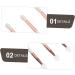 Hemoton 3pcs Eye Shadow Brush Girl Makeup Tool Multifunctional Eyeshadow Brush Simple Eyeshadow Brush Double Headed Eyeshadow Makeup Brush Small Makeup Brush Eye Shadow Makeup Tool - Buy Online on GoSupps.com