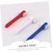 Buy Homsfou Double-Headed Toothbrush Prosthesis Brush Set | Denture Cleaning Tool for Braces | 12 Pack in Various Colors - Buy Online on GoSupps.com