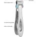 Durable Toe Clipper Nail Clipper Clean and Beautiful for Home Salon Shop Manicure Store Beauty Salon (Silver) - Buy Online on GoSupps.com