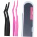 Didiseaon Lash Tweezers Fake Eyelashes Tweezers Eyelashes Dedicated Clips Tweezers for Makeup Special Clip Stainless Steel Pink 14.5*2.8*1.2cm Pink - Buy Online on GoSupps.com
