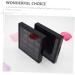 DOITOOL 2pcs Empty Eye Shadow Box Black Eyeshadow Makeup Pallete Empty Makeup Case Travel Filling Platen 9.9x2.2cm As Shown - Buy Online on GoSupps.com
