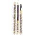 CRILSTYLEO 2pcs Double Head Eyebrow Pencil White Eye Liner Pencils Double Tip Eyebrow Pencil Yalaiyi Gel Wooden
