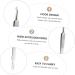 NOLITOY 6 Pcs Clip Blackhead Extractor Pimple Tool Stainless Steel Blackheads Extractor Metal Suite - Buy Online on GoSupps.com
