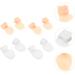 Minkissy 8pcs Nail Gel Toe Separators Set - Silicone Comfort Cushion Corrector Brace Shield for Nail Care - Pinky Small Spacers & Hammer Alignment Tools - Buy Online on GoSupps.com