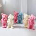 Little Bear Aromatherapy Candle Mold - 3D Veil Goddess Design for DIY Crafts & Soap Making - Perfect for Plaster & Epoxy Projects - Buy Online on GoSupps.com