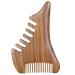 Beaupretty Peigne De Massage Pour Chevelu Outil De Soin Bois D m le Cheveux Avec Antistatique L ger Et Portable