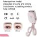 Second-Generation Electric Heating Eyelash Curler - Fast Natural Curling Induction Heating Portable & Rechargeable - Perfect for Long-Lasting Beauty - Buy Online on GoSupps.com