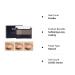SNOVO Professional Eyebrow Palette - 5 Color Eyebrow Makeup (04 Taupe) - Buy Online on GoSupps.com
